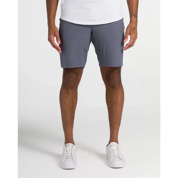 BYLT Kinetic Shorts Men’s L 32x9 Iron Performance Chino Casual Zip Side Pocket - Picture 11 of 13